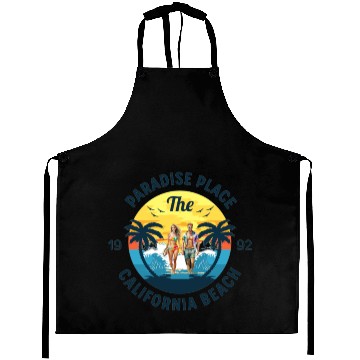 Discover Paradise Place: California Beach Aprons
