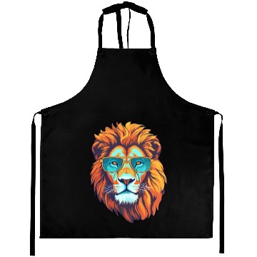 Discover The coolest lion Aprons