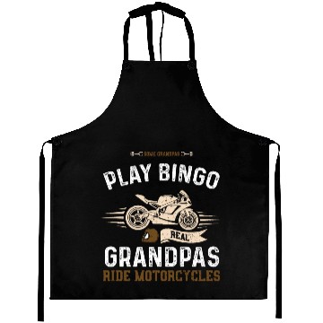 Discover some grandpas play bingo real gr... Aprons