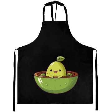 Discover Avocado meets Lime, Fresh Fruit Design Aprons