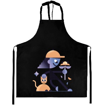 Discover A Flower In My Garden Aprons