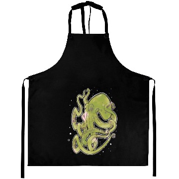 Discover Green Octopus Aprons
