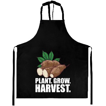 Discover Cassava Farmer Plant Grow Harvest W Aprons