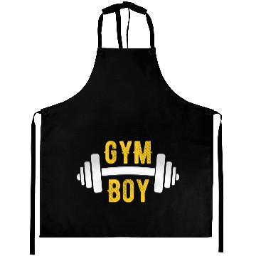 Discover Gym Boy Aprons