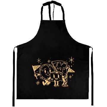 Discover Pizza Friends Aprons