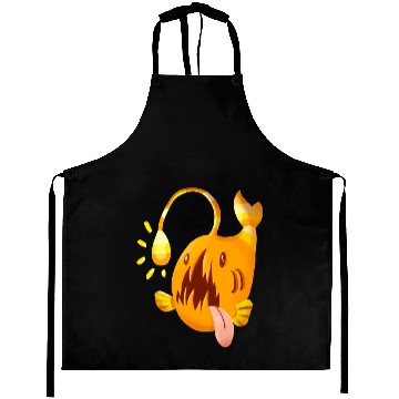 Discover The Orange Candy Corn Angler Fish Aprons