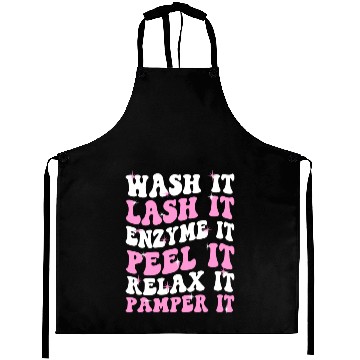Discover Cute Licensed Esthetician Skincare Aprons