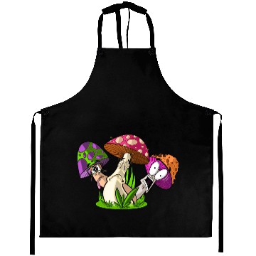 Discover Mushroom Friends Aprons