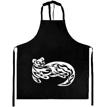 Discover Tribal Otter Tattoo Aprons