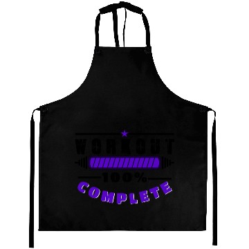 Discover Gym Workout 100% complete Aprons