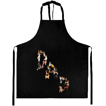 Discover Dog Dad -Many Breeds Aprons