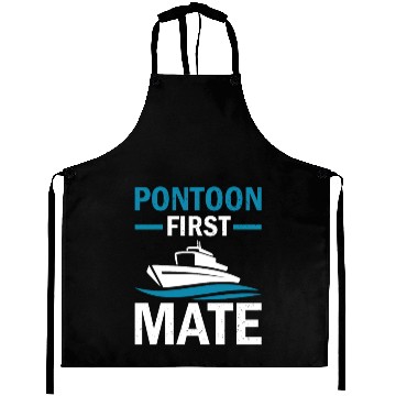 Discover Pontoon Boat First Mate Captain Aprons