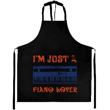 Discover Piano Lover Aprons