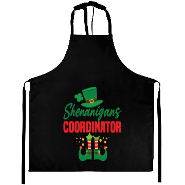 Discover Shenanigans Coordinator St Patricks Day Teacher Aprons