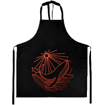 Discover Flying Great Whale Aprons