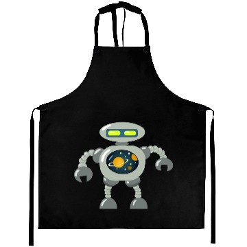 Discover Space Robot Aprons