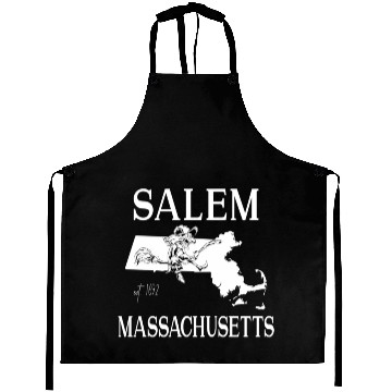 Discover Salem 1692 Witch Witchcraft Wicca Occult Aprons