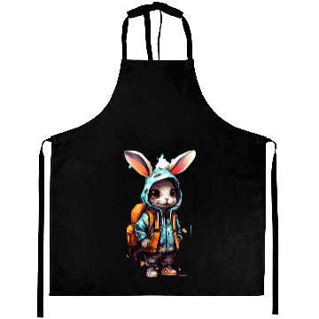 Discover Cute Rabbit Cartoon Aprons
