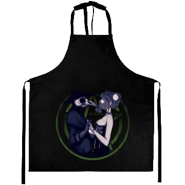 Discover Creepy Love - Plague Mask Aprons