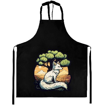 Discover Majestic Serenity: Fox Under the Tree Aprons