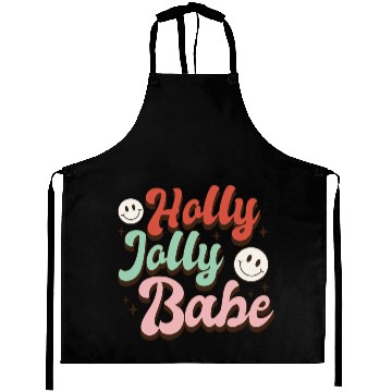 Discover Holly Jolly Babe Aprons