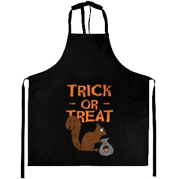 Discover Trick Or Treat Squirrel Aprons