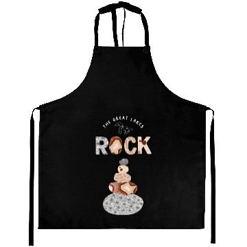 Discover Great Lakes Rock Colored Rock Stack Petoskey Stone Aprons