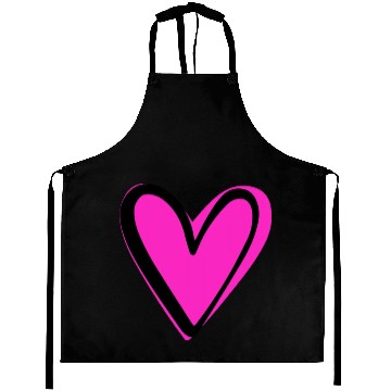 Discover Pink Heart nature Aprons