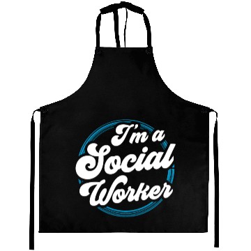 Discover I'm A Social Worker Job Work Graduation Aprons