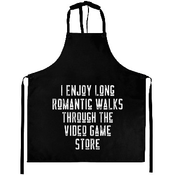 Discover Long Romantic Walks Through The Video Game Store Aprons