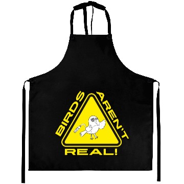 Discover Birds Aren t Real Robot Alert Sign Aprons