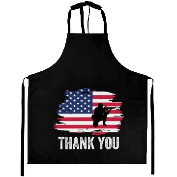 Discover Thank You Us Flag Memorial Day Aprons