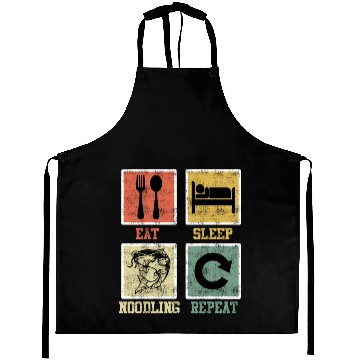 Discover Catfish Fishing Eat Sleep Noodling Repeat Aprons