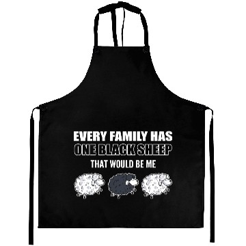 Discover Family Black Sheep Shepherd Aprons