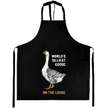 Discover World s Silliest Goose Aprons