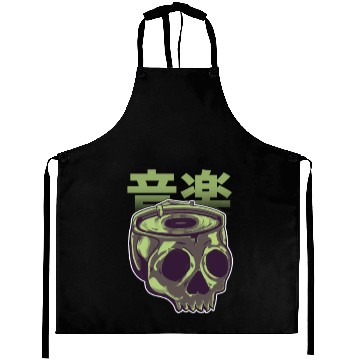 Discover space skul Aprons