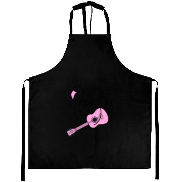 Discover Flamingo With Guitar Aprons