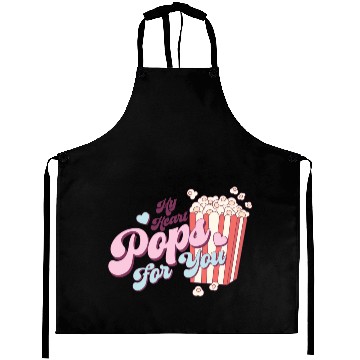 Discover Retro Valentine nostalgia Aprons