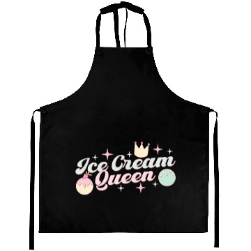 Discover Ice Cream Queen, Happy Summer Holiday Aprons