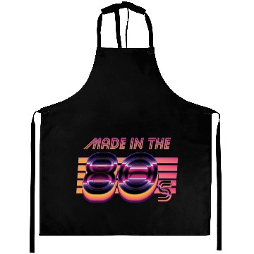 Discover Retrowave Made In The 80s Aprons