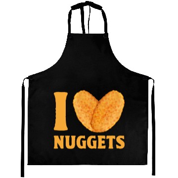 Discover I Love Chicken Nuggets Aprons