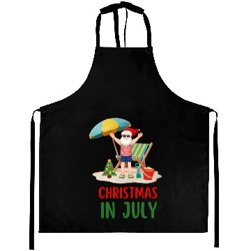 Discover CHRISTMAS IN JULY Aprons