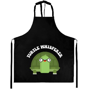 Discover Funny Green Turtle Cute Turtle Lover Turtle Aprons