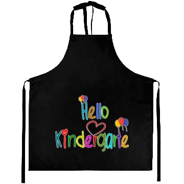 Discover Hello Kindergarten Back To School Aprons Heart