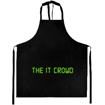 Discover The IT Crowd Green nature Aprons