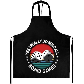 Discover Yes I Really Do Need All Board Games Board Game Aprons