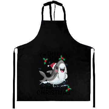 Discover Great White Christmas Aprons