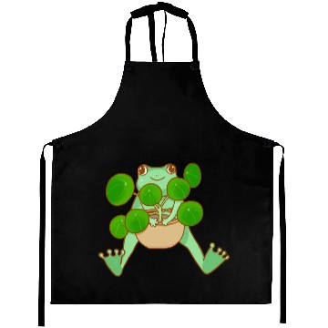 Discover Frog Plant Therapy Aprons