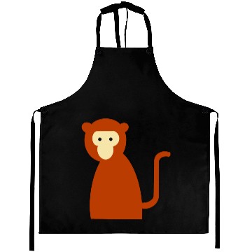 Discover Brown Monkey Aprons
