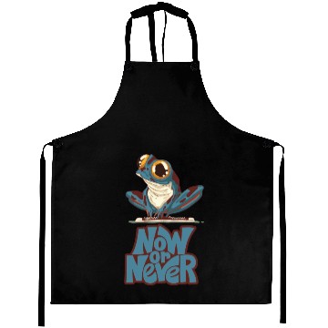 Discover Now Or Never Frog Loves Aprons